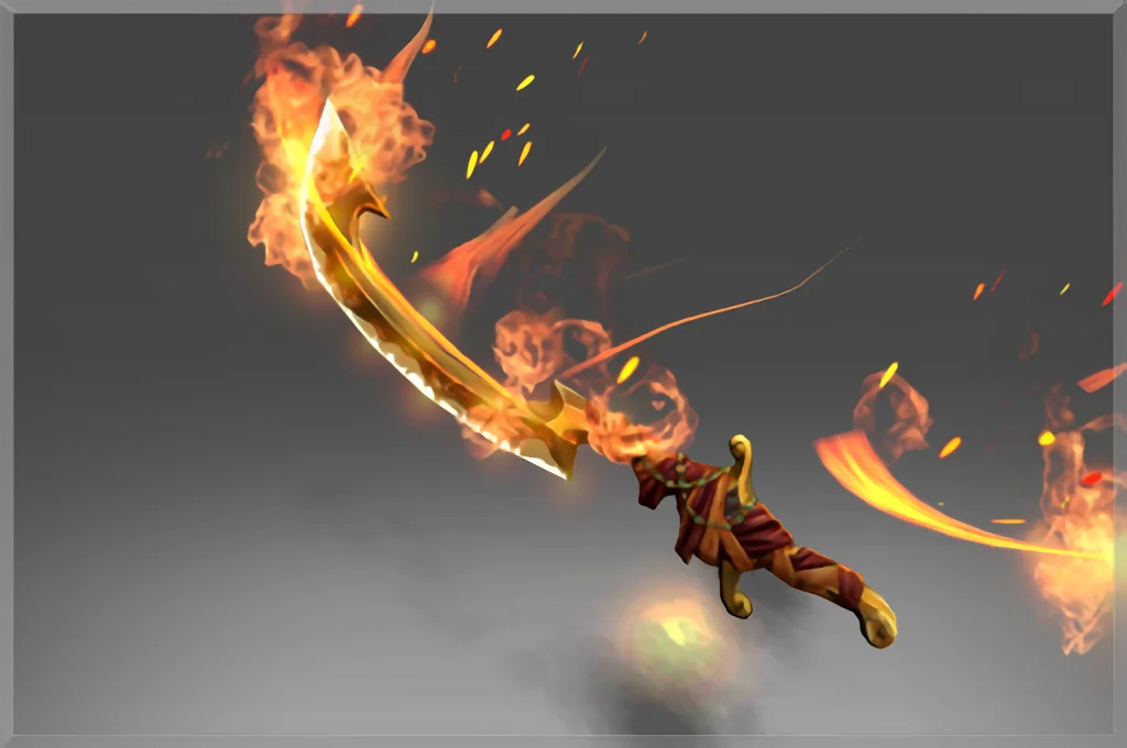 Скачать скин Blade Of The Wandering Flame мод для Dota 2 на Ember Spirit - DOTA 2 ГЕРОИ